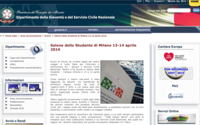 Salone dello Studente di Milano 13-14 aprile 2016