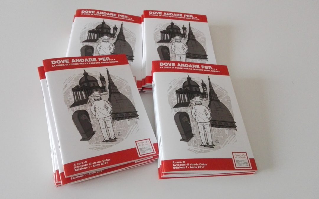Pronta la nostra nuova guida per le persone senza dimora di Torino