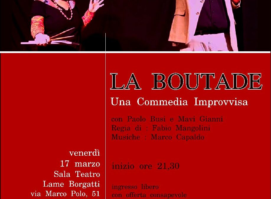 17.03.17 Bologna, “La boutade” a teatro