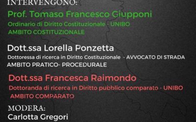 12.10.17 Bologna, “Cittadinanza: profili giuridici e costituzionali”