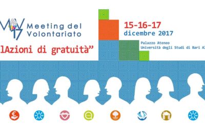 Al Meeting del volontariato di Bari per costruire “RelAzioni di gratuità”