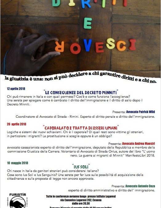 “Diritti e Rovesci”, al via la rassegna organizzata da Romagna Migrante