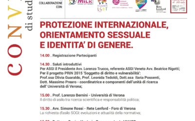 Il convegno di Verona su Protezione internazionale: orientamento sessuale e identità di genere che era stato cancellato si terrà lo stesso