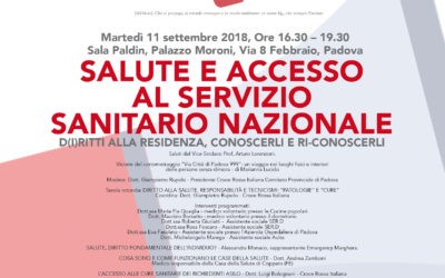 11.09.18, Padova: “Salute e accesso al Servizio Sanitario Nazionale”