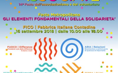 Volontassociate 2018 “Gli elementi fondamentali della solidarietà”