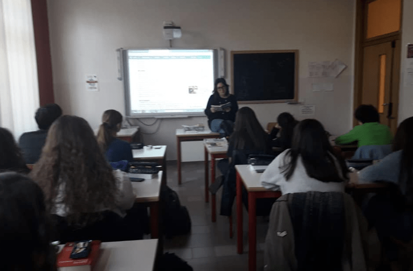 Volontari dei diritto al Liceo Curie-Levi di Collegno