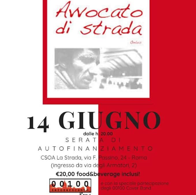 Festa di autofinanziamento di Avvocato di strada Roma