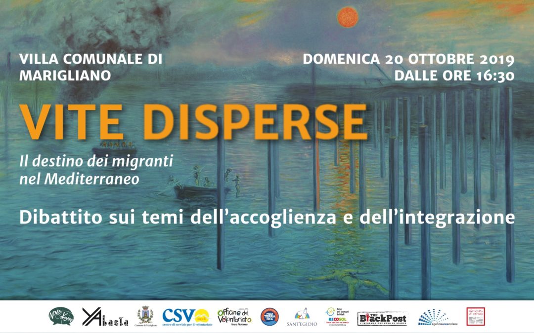 20.10.19 Vite Disperse, dibattito pubblico su accoglienza e integrazione