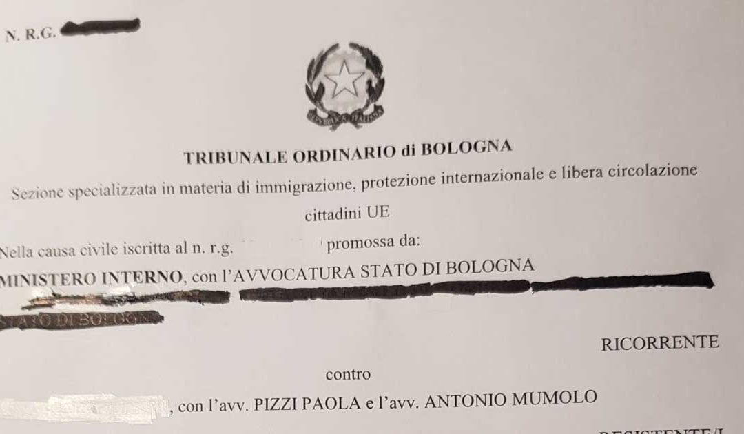 COMUNICATO STAMPA Decreti sicurezza e residenza anagrafica. Si conclude 3-0 lo scontro giudiziario tra Avvocato di strada e Salvini