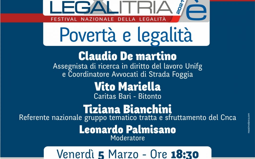 Povertà e legalità