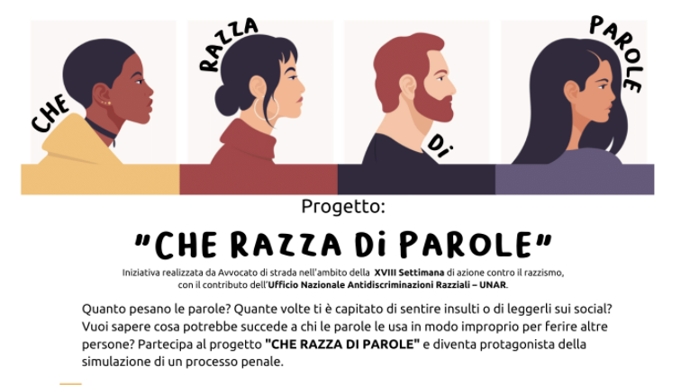 Che razza di parole! – Processo simulato