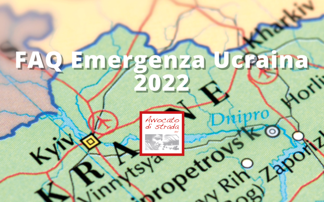 FAQ Emergenza Ucraina 2022