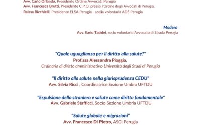 12.06.23 Perugia: “Salute e diseguaglianze: analisi e prospettive”
