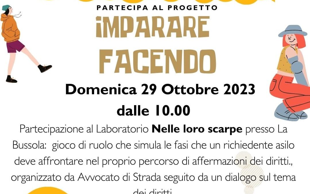 29.10.23 A Padova torna “Nelle loro scarpe”, il laboratorio per sperimentare in prima persona la lotta per i diritti fondamentali