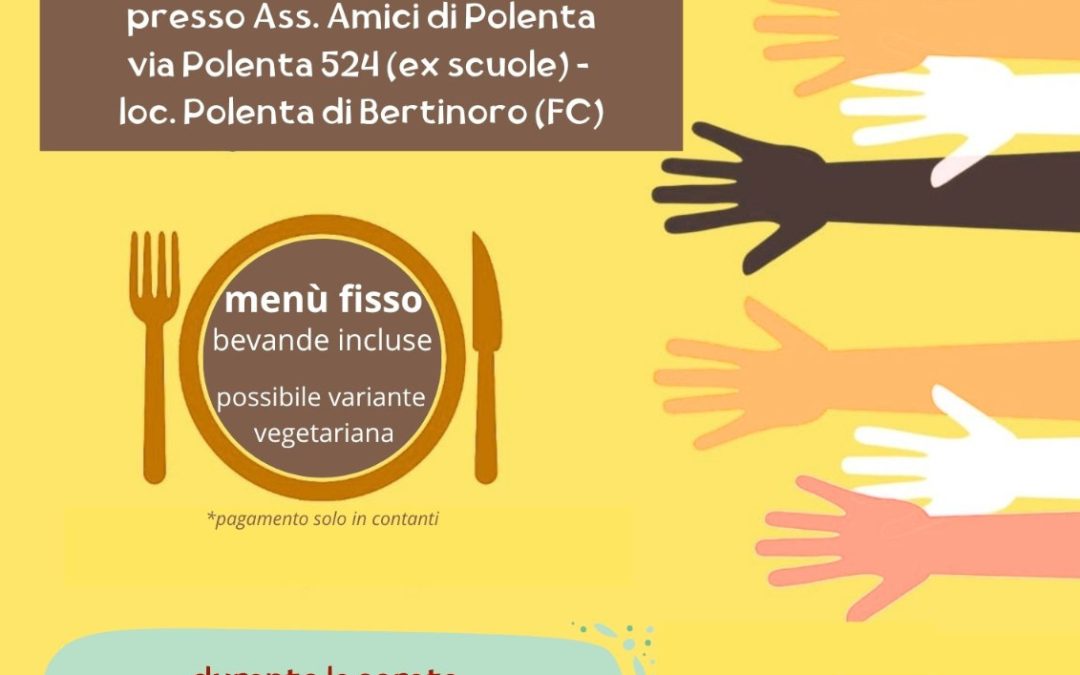 Cena solidale Avvocato di strada Forlì e Cesena