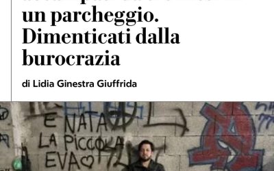Dimenticati dalla burocrazia in un parcheggio