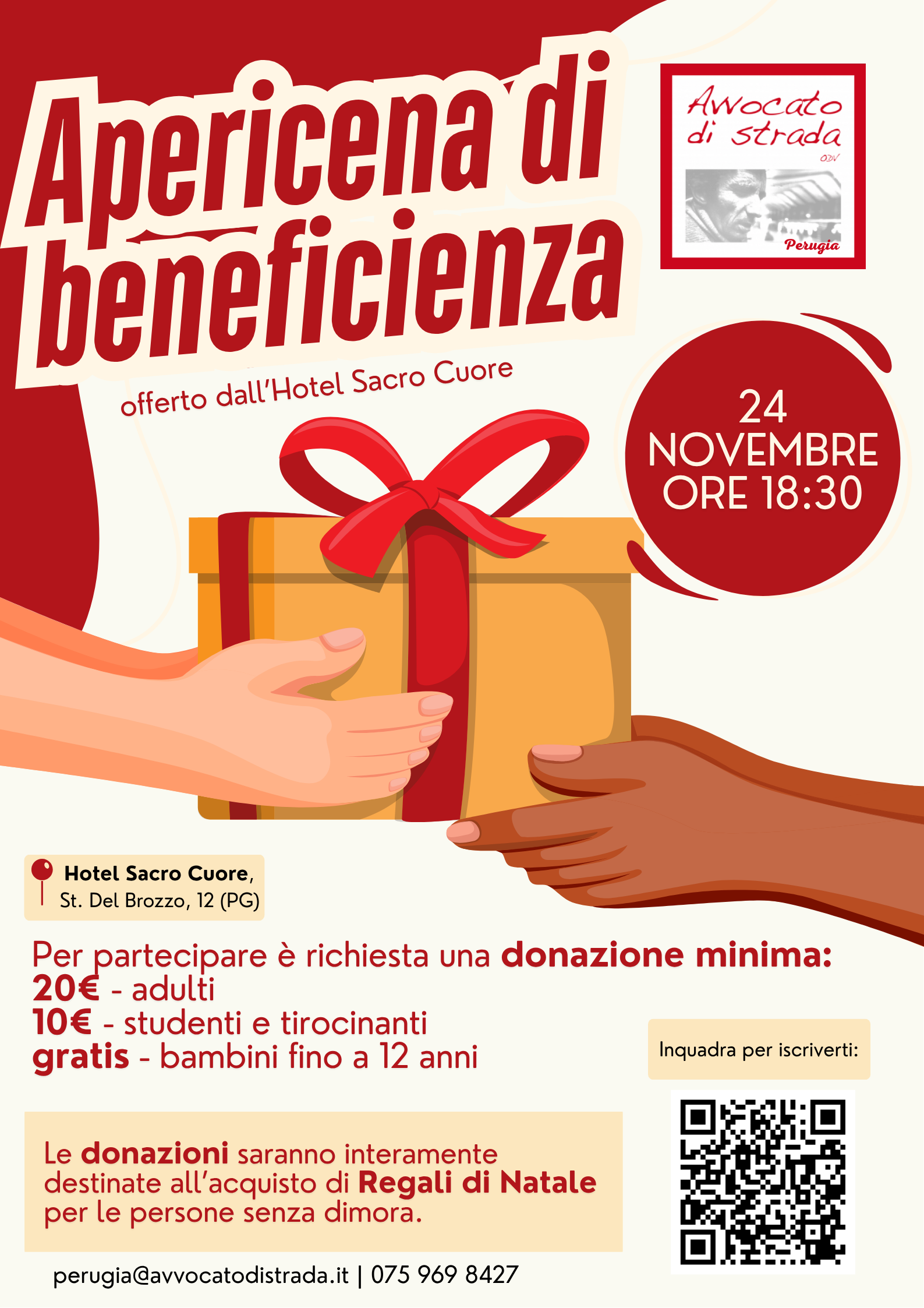 Apericena di beneficienza